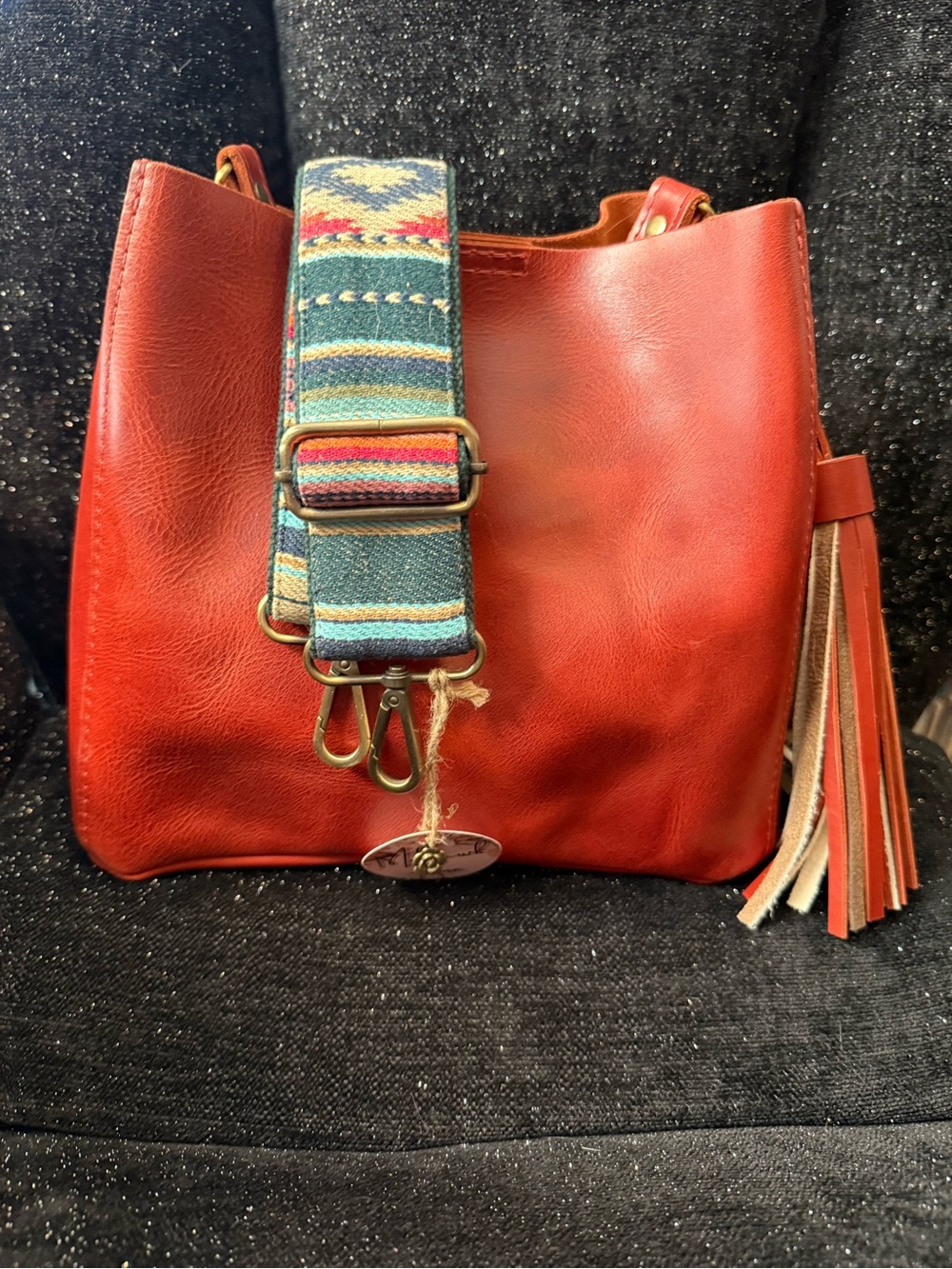 ROSSO Butterfly Crossbody Bundle - Portland Leather - NEW - Picture 2 of 8